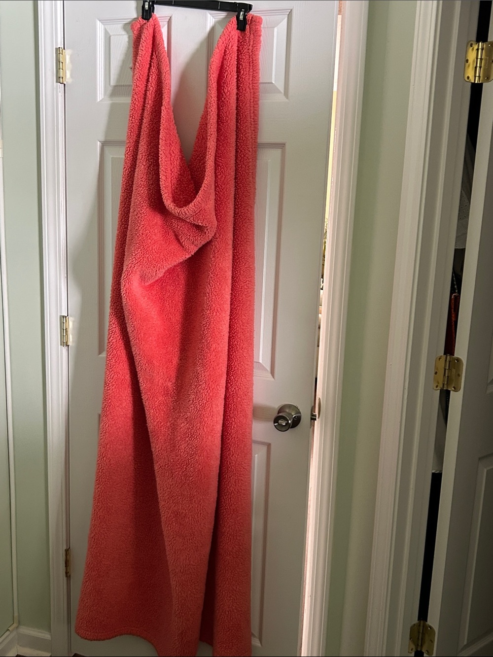 Plush Coral Throw Blanket - Unbranded